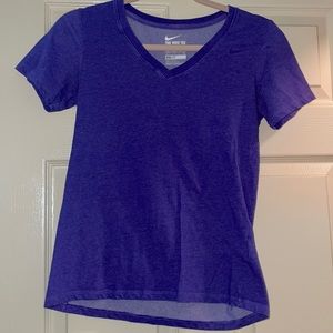 Purple Nike tee